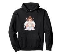 Powered by Love 2 Hours of Sleep Exhausted Mom Design Pullover Hoodie