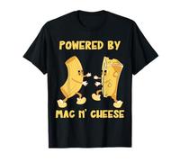 Powered By Mac n Cheese Macaroni And Cheese Gifts T-Shirt