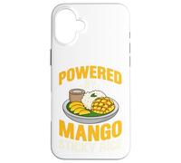 Powered by Mango Sticky Rice Design - Thai Dessert Case for iPhone 16 Plus