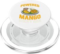 Powered by Mango Sticky Rice Design - Thai Dessert PopSockets PopGrip for MagSafe
