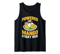 Powered by Mango Sticky Rice Design - Thai Dessert Tank Top