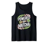 Powered by Matcha Blossom Swirl Zen Tank Top