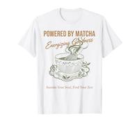 Powered by Matcha Energizing Goodness Zen Green Tea T-Shirt