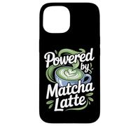 Powered By Matcha Latte Case for iPhone 15