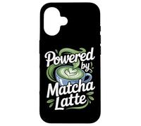 Powered By Matcha Latte Case for iPhone 16