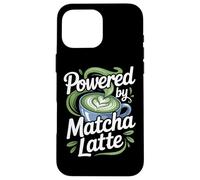Powered By Matcha Latte Case for iPhone 16 Pro Max