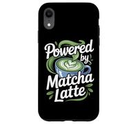 Powered By Matcha Latte Case for iPhone XR