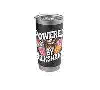 Powered By Milkshakes Delicious Delight Stainless Steel Insulated Tumbler