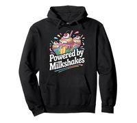 Powered By Milkshakes Sweet Treat Lovers Pullover Hoodie