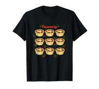 Powered by Mince Pies Funny Christmas design T-Shirt