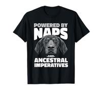 Powered By Naps And Ancestral Imperatives Coonhound T-Shirt