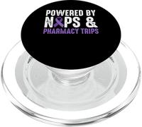 Powered By Naps & Pharmacy Trips Crohn's Disease PopSockets PopGrip for MagSafe