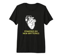 Powered By New Batteries Cardiac Recovery Surgery Patient Premium T-Shirt