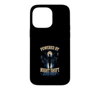 Powered by Night Shift Energy Nurse Doctor Worker Case for iPhone 14 Pro Max