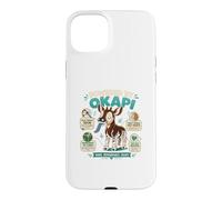 Powered By Okapi Rare Remarkable Shy Animal Fun Case for iPhone 15 Plus