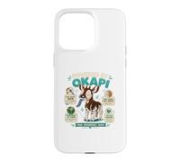 Powered By Okapi Rare Remarkable Shy Animal Fun Case for iPhone 15 Pro Max