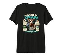 Powered By Okapi Rare Remarkable Shy Animal Fun Premium T-Shirt