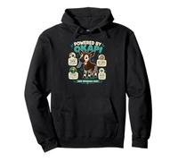 Powered By Okapi Rare Remarkable Shy Animal Fun Pullover Hoodie