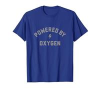Powered By Oxygen T-Shirt, Men, Royal Blue, X-Large