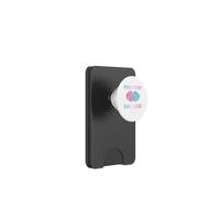 Powered By Pink Sugar Cotton Candy Lover Sweet Treat PopSockets PopWallet for MagSafe