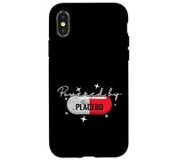 Powered by Placebo Funny Science Humor Case for iPhone X/XS