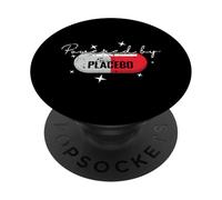 Powered by Placebo Funny Science Humor PopSockets Adhesive PopGrip