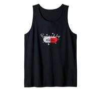 Powered by Placebo Funny Science Humor Tank Top