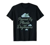 Powered By Plants and Daydreams Pastel Eco Graphic T-Shirt