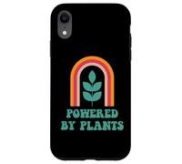 Powered By Plants Arbor Day Earth Day Plant Based Vegan Case for iPhone XR