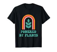 Powered By Plants Arbor Day Earth Day Plant Based Vegan T-Shirt