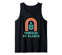 Powered By Plants Arbor Day Earth Day Plant Based Vegan Tank Top