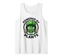 Powered By Plants Vegan Athlete Vegan Gym Vegan Bodybuilding Tank Top