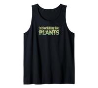 Powered by Plants Vegan Lifestyle Botanical Design Tank Top