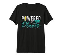 Powered by Plants Vegan Lifestyle Plant Based Diet Veganism Premium T-Shirt