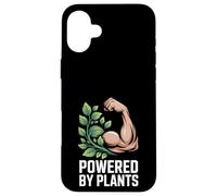 Powered by Plants Vegan Muscle Plant Based Bodybuilding Case for iPhone 16 Plus