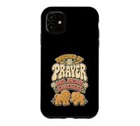 Powered By Prayer And Animal Crackers Church Nursery Case for iPhone 11
