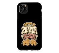 Powered By Prayer And Animal Crackers Church Nursery Case for iPhone 11 Pro Max