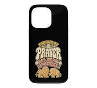 Powered By Prayer And Animal Crackers Church Nursery Case for iPhone 13 Pro