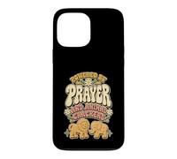 Powered By Prayer And Animal Crackers Church Nursery Case for iPhone 13 Pro Max