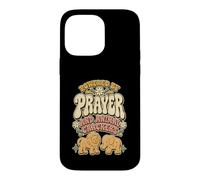 Powered By Prayer And Animal Crackers Church Nursery Case for iPhone 14 Pro Max