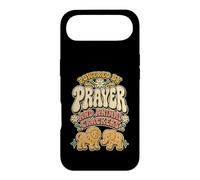 Powered By Prayer And Animal Crackers Church Nursery Case for iPhone Air