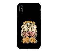 Powered By Prayer And Animal Crackers Church Nursery Case for iPhone XS Max