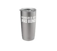 Powered by Pro Bono Stainless Steel Insulated Tumbler
