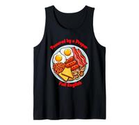 Powered By Proper Full English Breakfast Funny Food Tank Top
