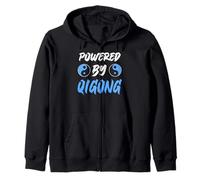 Powered By Qigong Ancient Energy Balance Flow Zip Hoodie