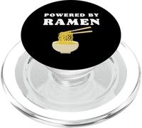 Powered By Ramen Funny Ramen Noodles Food Foodie PopSockets PopGrip for MagSafe