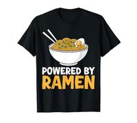 Powered by Ramen Japanese Love Anime Noodles T-Shirt