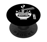 Powered By Ramen Japanese Noodle Lover Food Culture Design PopSockets Adhesive PopGrip