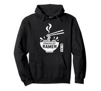 Powered By Ramen Japanese Noodle Lover Food Culture Design Pullover Hoodie