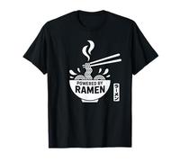 Powered By Ramen Japanese Noodle Lover Food Culture Design T-Shirt